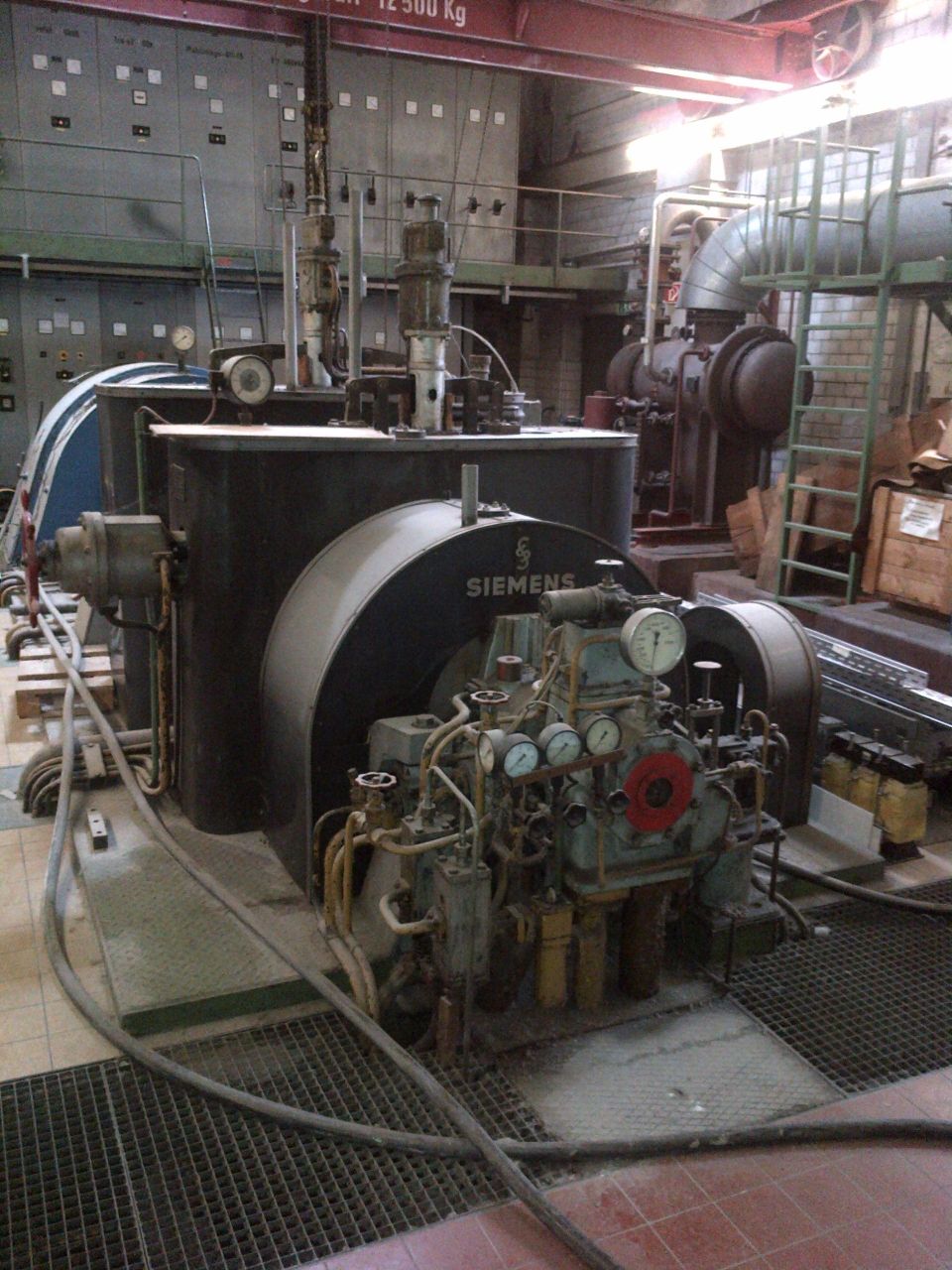 second hand steam turbine and generator siemens used machine